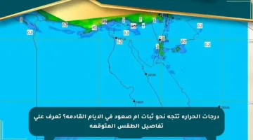 درجات الحرارة تتجه نحو ثبات أم صعود في الأيام القادمة؟ تعرف على تفاصيل الطقس المتوقعة